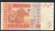 W.A.S. SENEGAL  P715Kl 1000 FRANCS (20)12 2012 Signature 39     VF NO P.h. - États D'Afrique De L'Ouest