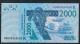 W.A.S. SENEGAL  P716Kh 2000 FRANCS (20)09  2009 Signature 35    VF-XF  NO P.h. - West African States