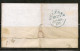 UK -1846 1d RED-BROWN  Numbered City Between Bars From BELFORD To BELFAST (reception At Back) - Covers & Documents