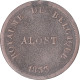 Monnaie, Belgique, Monnaie Fictive, 5 Centimes, 1833, Alost, TB+, Cuivre - 5 Cents