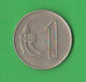 Uruguay 1 Nuevo Pesos 1980 Nickel Coin South America - Uruguay