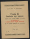 Permis De Tenderie Aux Oiseaux - Mont-sur-Marchienne - 1960-1964 - Voir Scans - Historische Documenten