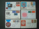 EUROPA 12 FDC / Nice Illustrated Covers / 2 SCANS - Collections