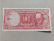 Billete De Chile De 100 Pesos, AUNC - Chile