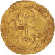 Monnaie, France, Philippe VI, Ecu D'or à La Chaise, 1349-1350, 6e émission - 1328-1350 Philippe VI Le Fortuné