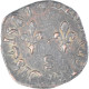 Monnaie, France, Henri III, Denier Tournois, 1587, Troyes, TB+, Cuivre, CGKL:136 - 1574-1589 Hendrik III