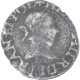 Monnaie, France, Denier Tournois, N.d. (1578-1580), Troyes, Rare, TB, Cuivre - 1574-1589 Enrique III