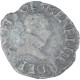 Monnaie, France, Henri III, Denier Tournois, N.d. (1578-1580), Troyes, Rare, TB - 1574-1589 Hendrik III