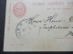 Schweiz 1893 Ganzsache / Fragekarte!! Stempel Winterthur Filiale Nach Hannover Mit Ank. Stempel K1 Hannover - Ganzsachen