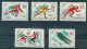 0221 Russia USSR Bulgaria 1976 Winter Olympic Innsbruck Sport MNH Lot#552 - Inverno1976: Innsbruck