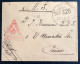 Grande Bretagne, TAB F.P.O. N°325 - 20.1.1917 + Censure Sur Enveloppe Pour Le Caire, Egypte - (B1280) - Poststempel