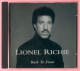 LIONEL RITCHIE : BACK TO FRONT - Andere - Engelstalig
