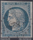 FRANCE CLASSIQUE : CERES N° 4 OBLITERATION PC 823 CHAUMONT - PAPIER TRANSPARENT - 1849-1850 Ceres