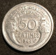 FRANCE - 50 CENTIMES 1944 - Morlon - Gad 426 - KM 894a.1 - 50 Centimes