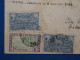 C GUYANNE BELLE LETTRE  RARE RECOM. 7 1 1931 CAYENNE  1ER VOL  POSTAL A  BRITISH GUIANA+ AFFRANCH.  INTERESSANT++ - Storia Postale