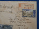 C GUYANNE BELLE LETTRE  RARE RECOM. 7 1 1931 CAYENNE  1ER VOL  POSTAL A  BRITISH GUIANA+ AFFRANCH.  INTERESSANT++ - Storia Postale