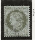 TYPES CERES DENTELES  -N° 50 A 53 OBLITERES  ANNEE 1872  -COTE :103 € - 1871-1875 Cérès