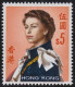 Hong Kong   .  SG  .    234  (2 Scans)  .   Glazed Paper  Wm CA  Sideways   .    *   .    Mint-hinged - Unused Stamps