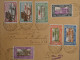 C NOUVELLE CALEDONIE BELLE LETTRE RARE 1934  PETIT BUREAU HOUAILOU 1ER VOL  NOUMEA PARIS FRANCE+ PA N°9...++ - Brieven En Documenten