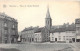 BELGIQUE - WAREMME - Place Et Ecole Moyenne - Carte Postale Ancienne - Waremme