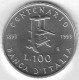 REPUBBLICA  1993  BANCA D'ITALIA  TRITTICO  Lire 100+200+500 AG - Gedenkmünzen