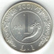 REPUBBLICA  2001  STORIA DELLA LIRA  III DITTICO   Lire 1 X 2  AG - Gedenkmünzen