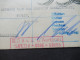 GB 1933 Einschreiben Registered London EC 104 An Die Deutsche Bank In Berlin / Roter Stempel Wertpost - Briefe U. Dokumente