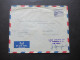 Pakistan 1960er Jahre ?!?  Auslandsbrief Absender LT Colonel Schoenhaas Staff College Quetta / Air Mail - Pakistan