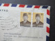 Indonesien 1977 P.T. Guna Elektro Registered Letter Jakarta Indonesia Via Air Mail An Die AEG Telefunken In Berlin - Indonesia