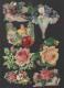 Lot De 8 Découpis  (dont 3 Publicitaires )motifs Floraux    (PPP42605) - Fiori