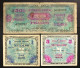 Francia France 50 Francs Allied Forces 1944 + Germania Germany 1 + 5 Mark  Lotto.2654 - Ohne Zuordnung