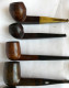 LOT 17 Pipes Utilisées Tout états, Ropp Taura Badiere Gitana Camelia Marcee ... - Pipas En Madera De Brezo ( Bruyere)