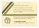 Carte De Membre, Ordre Du Conducteur De La Prévention Routière, 1964, 2 Scans - Tarjetas De Membresía