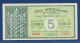 GREECE - Cassa Mediterranea Di Credito - P.M1 – 5 DRACME ND 1941 XF, SERIE 0019 328434 - Occupazione Italiana Egeo