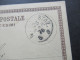 Italien 1876 Ganzsache Mit Stempel .... Staz. / Lagio Maggiore - Stamped Stationery