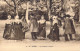 FOLKLORE - Au Berry - La Bourrée Croisée - Carte Postale Ancienne - Autres & Non Classés