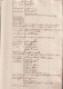 Delcampe - Gooik - Genealogie - Manuscript 18e Eeuw Door J.B. Devos  (V2588) - Manuscrits