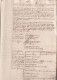 Delcampe - Gooik - Genealogie - Manuscript 18e Eeuw Door J.B. Devos  (V2588) - Manuscrits