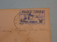 C  ST PIERRE & MIQUELON BELLE LETTRE FRANCE LIBRE RARE 1942 ST PIERRE A ATHENES +N°277 SEUL.  SURCHARGE +AFF. PLAISANT++ - Brieven En Documenten