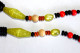 Delcampe - JOLI ANCIEN COLLIER PERLES RONDES EN BOIS - BIJOU BOHEME FANTAISIE ETHNIQUE 30cm    (1505.11) - Necklaces/Chains