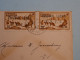 C  ST PIERRE & MIQUELON BELLE LETTRE FRANCE LIBRE RARE 1942 ST PIERRE  +N°250 274   SURCHARGES +AFF. PLAISANT + - Brieven En Documenten