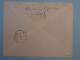 C  ST PIERRE & MIQUELON BELLE LETTRE RARE RECOM. 1934 ST PIERRE A BULLE SUISSE  + SURCHARGES +AFF. PLAISANT++ - Covers & Documents