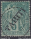 TAHITI : ALPHEE DUBOIS 5c SURCHARGE N° 10 OBLITERATION CHOISIE - COTE 75 € - Used Stamps