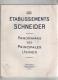 Etablissements Schneider Panoramas Des Principales Usines Conrad 1910 - Non Classés