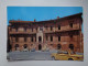 CARTOLINA: FERMO - PIAZZA DEL POPOLO - PALAZZO DEL COMUNE (MOVIMENTATA, AUTO D' EPOCA) VIAGGIATA - F/G - COLORI - Fermo