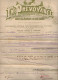 VP22.226 - MONTMORILLON 1912 - Enveloppe & Police D'Assurance De La Cie LA PREVOYANCE à PARIS - Mme Vve GAUDRON à MILLAC - Banque & Assurance