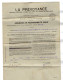 Delcampe - VP22.226 - MONTMORILLON 1912 - Enveloppe & Police D'Assurance De La Cie LA PREVOYANCE à PARIS - Mme Vve GAUDRON à MILLAC - Banque & Assurance