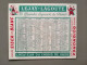 Petit Calendrier Lejay-Lagoute Créateur Du Cassis De Dijon 1954 - Petit Format : 1941-60