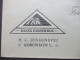 Dänemark 1927 / 30 Mi.Nr.168 (2) Umschlag Dansk Panser Box H.C. Jensensvej Kobenhavn Nach Freiburg Gesendet - Briefe U. Dokumente