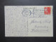 Dänemark 1928 Mi.Nr.168 EF Postkarte Kobenhavn Christiansborg Slot Set Fra Marmorbroen Nach Gladbeck Gesendet - Briefe U. Dokumente